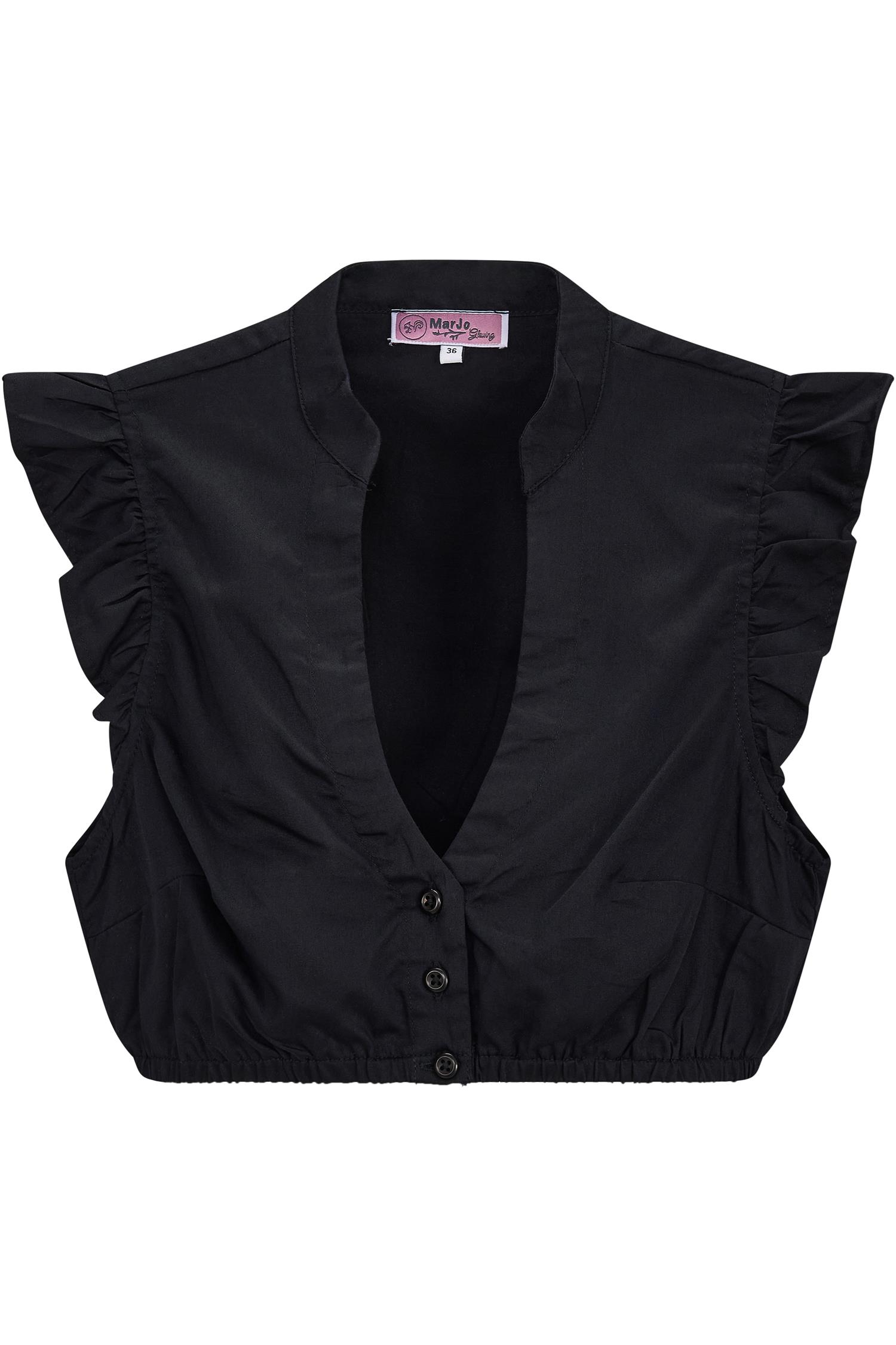 Schwarz Dirndlbluse Kienberg von MarJo